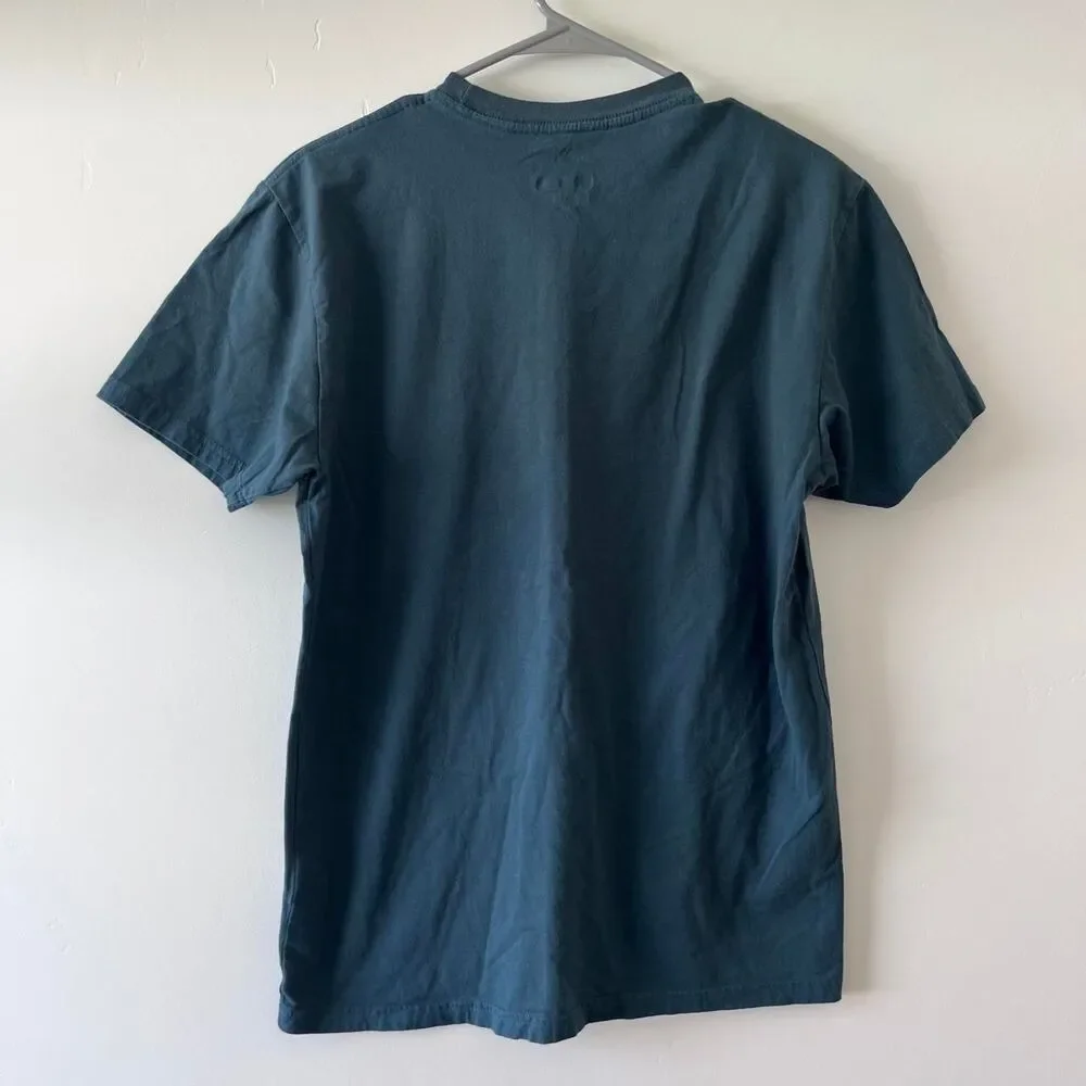 Adidas Golf Short Sleeve T-Shirt Dark Teal Slate Blue Size Medium